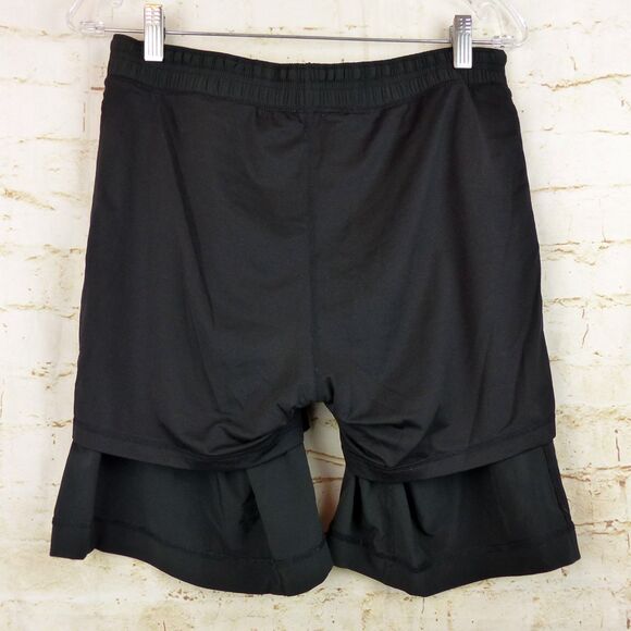 Lululemon X Soulcycle Pace Breaker Shorts Mens L Black  8” Lined Logo Gym - Picture 16 of 16